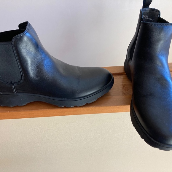 VIONIC EVERGREEN BOOTS BOOTIES BLACK SIZE 8 NIB - Picture 3 of 9